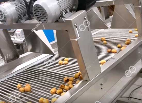 Potato air drying machine