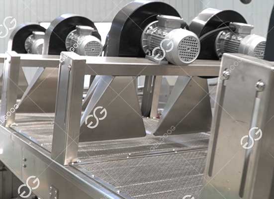 Tomato drying machine