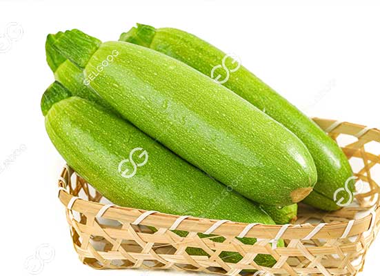 Zucchini packing machine