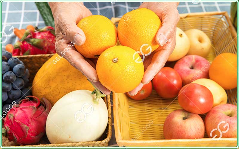 sorting in food production