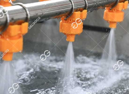 Zucchini washing machine