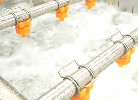 Pomegranate washing machine