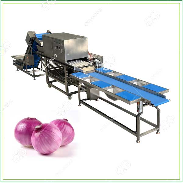 industrial onion peeler machine