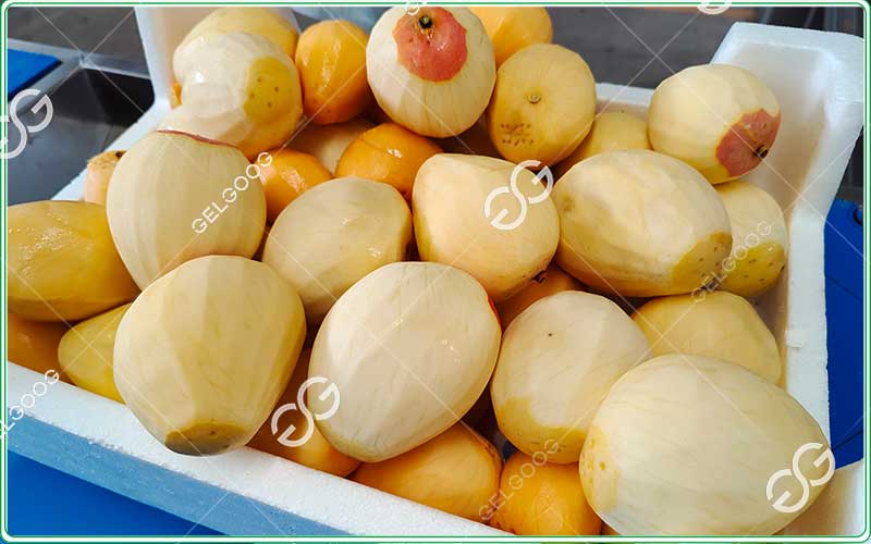 pelador automático de mangos
