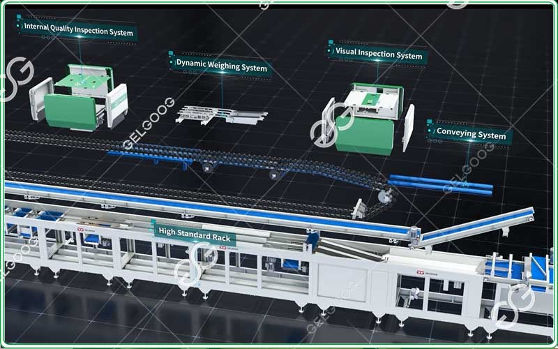 máquina automática de clasificación de arándanos