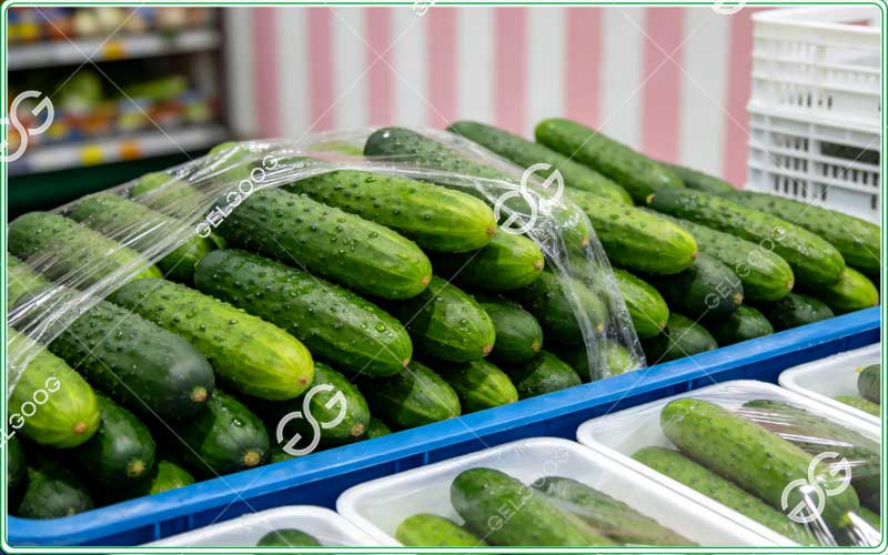 cucumber sorting and packing line
