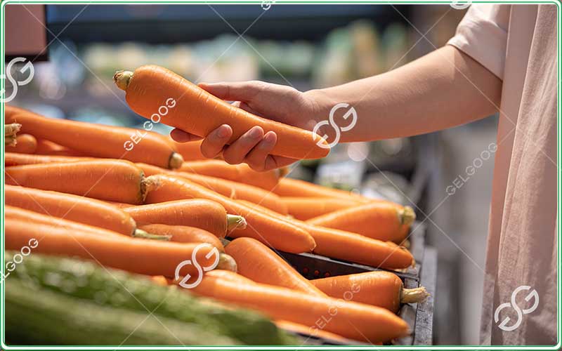 what does a carrot hydrocooling machine do